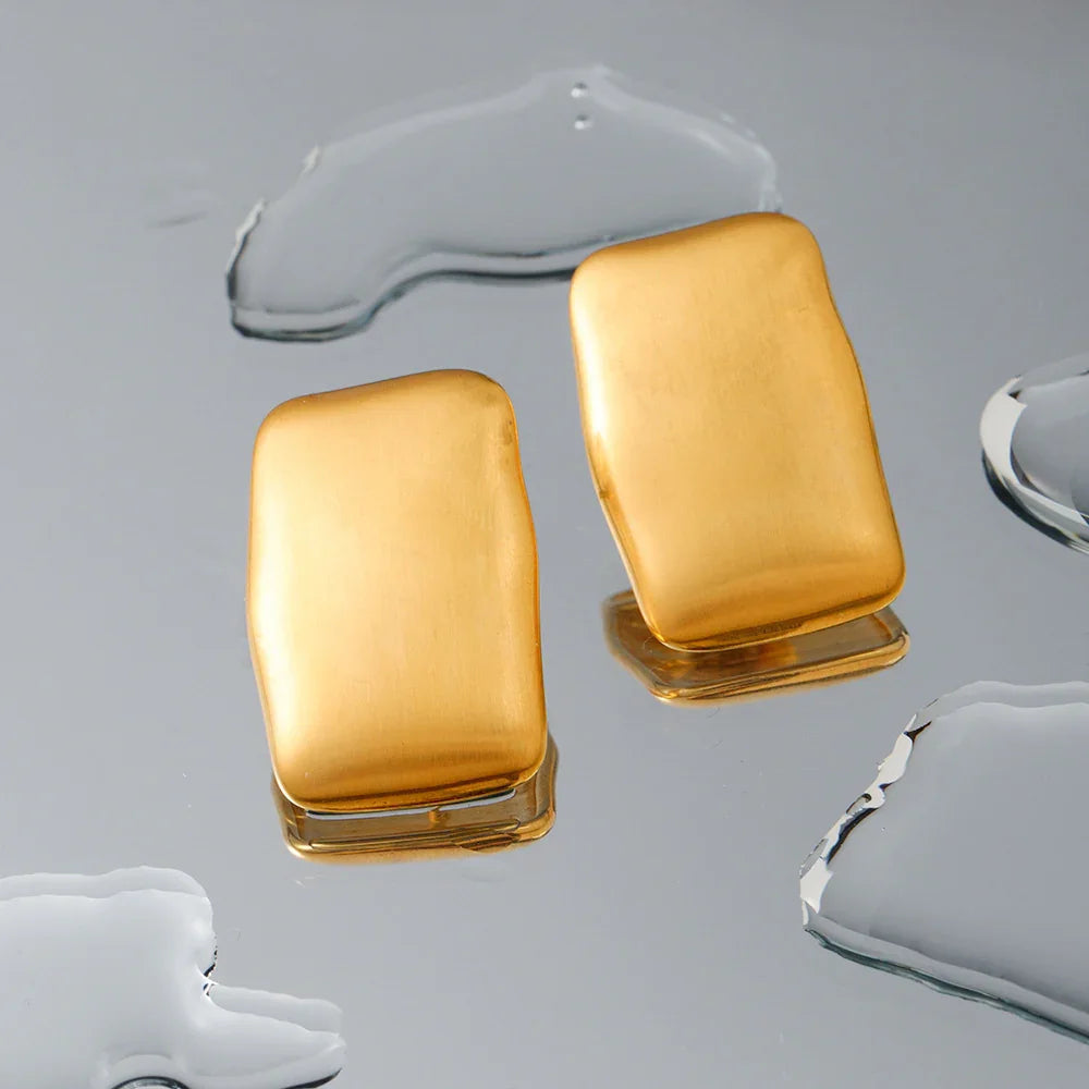 [Gaonasi]Olive Gold Earrings