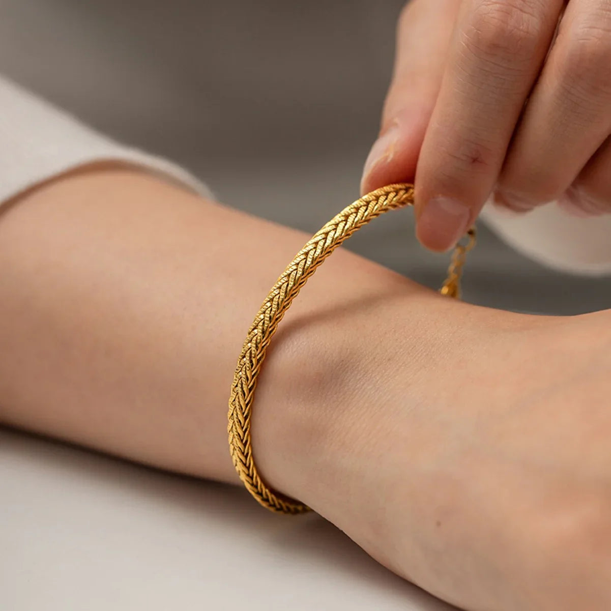 [Gaonasi]Debra Gold Bracelet