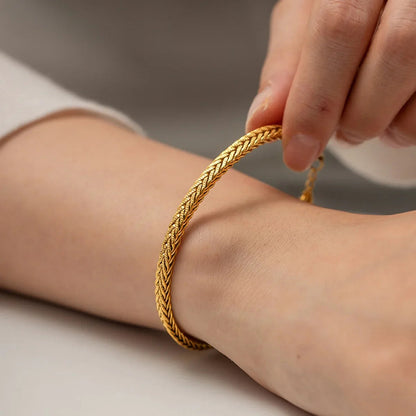 [Gaonasi]Debra Gold Bracelet