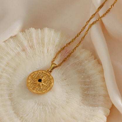 [Gaonasi]Ellie Compass Necklace
