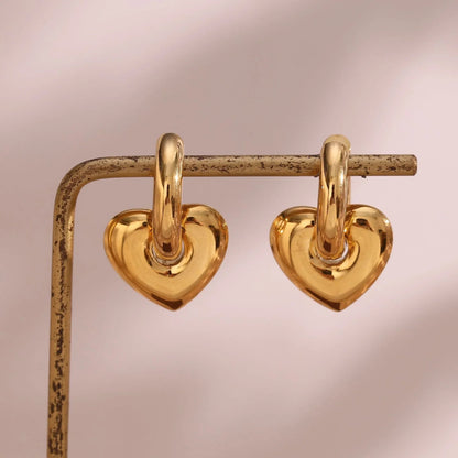[Gaonasi]Aria's Arrow Gold Earrings