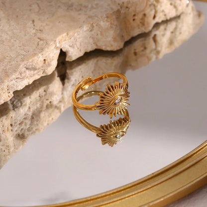 [Gaonasi]Solana Gold Ring
