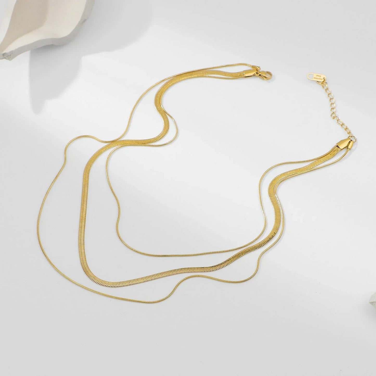 [Gaonasi]Zafina Gold Necklace