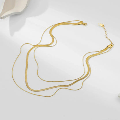 [Gaonasi]Zafina Gold Necklace