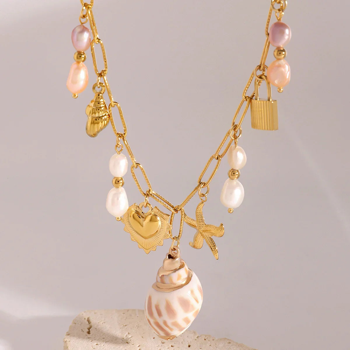[Gaonasi]Pacific Freshwater Pearl Necklace