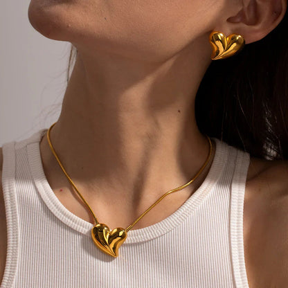 [Gaonasi]Dorothea Heart Necklace