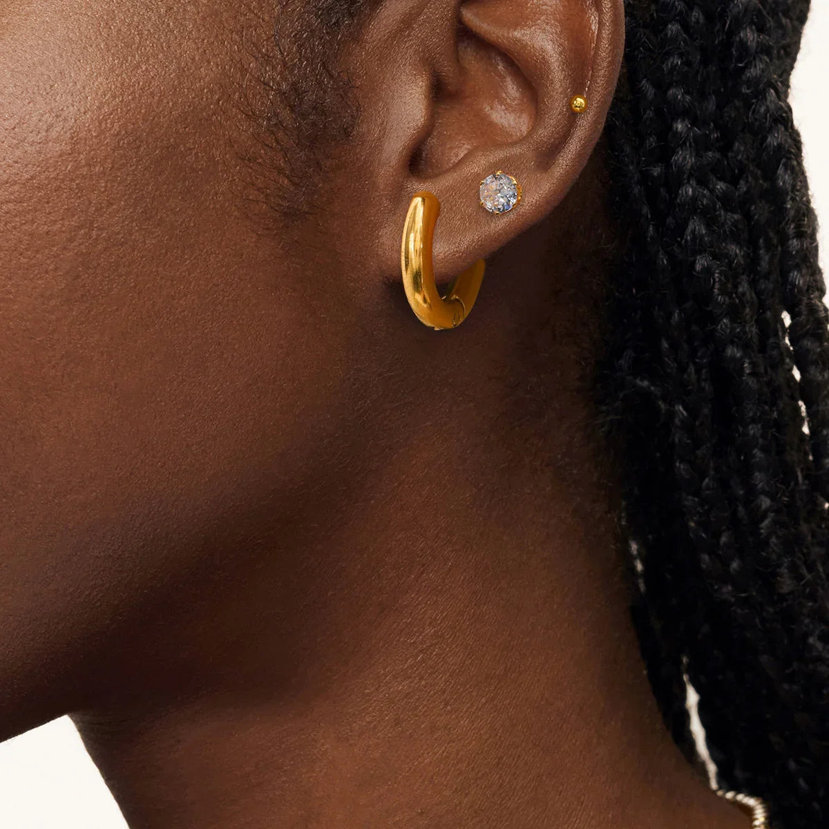[Gaonasi]Megan Diamond Earring Bundle