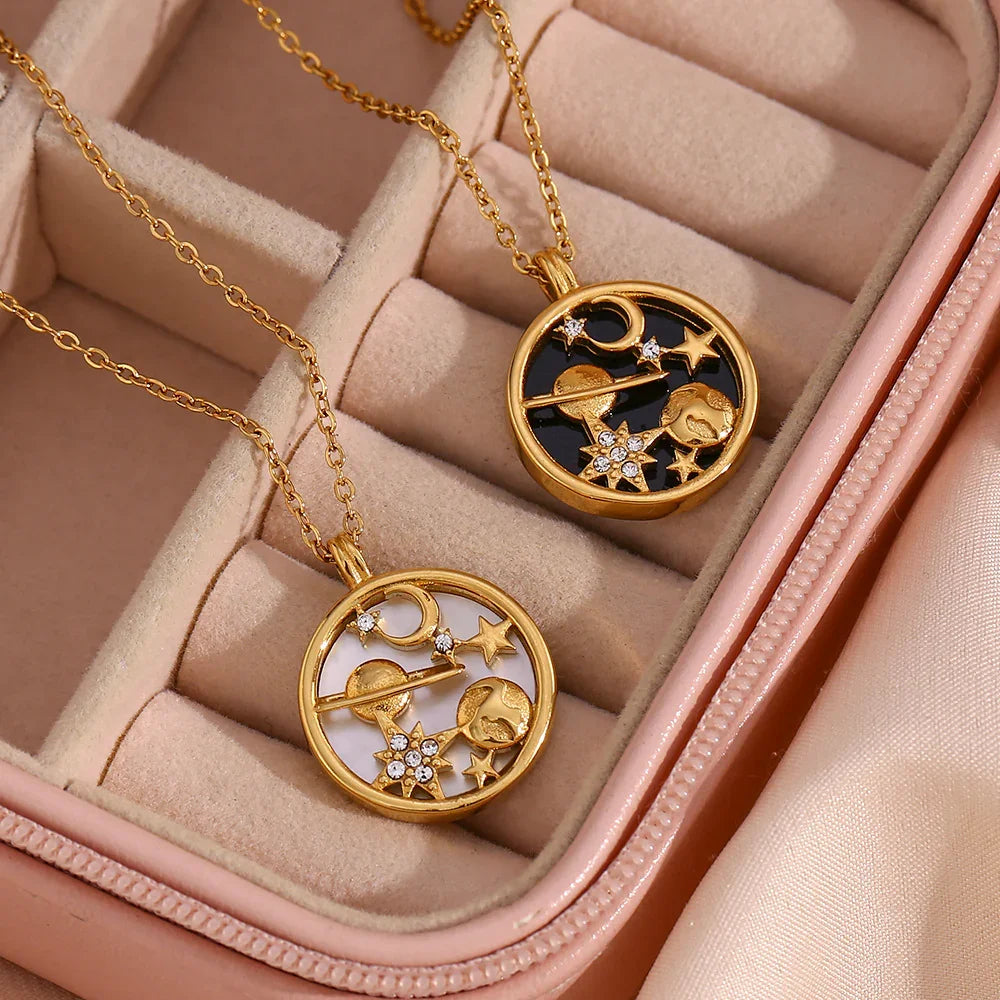 [Gaonasi]Constance Gold Necklace