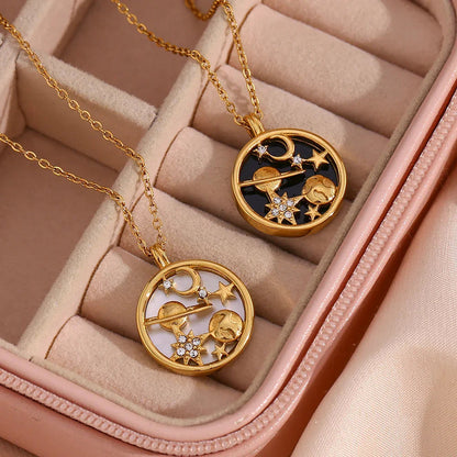 [Gaonasi]Constance Gold Necklace