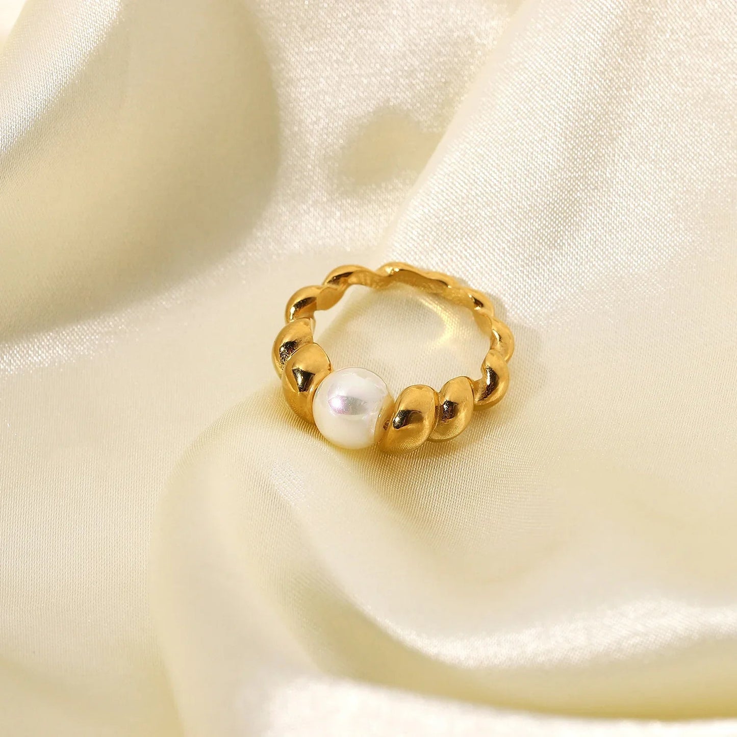 [Gaonasi]Scarlett Freshwater Pearl Ring
