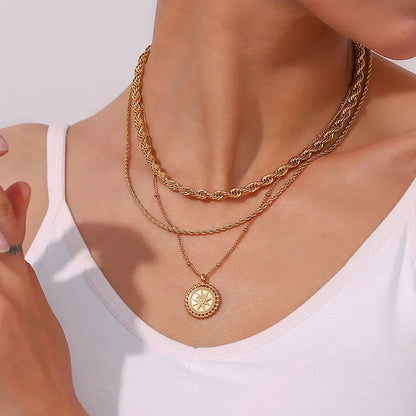 [Gaonasi]Starlight Gold Pendant