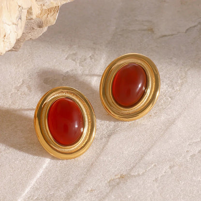 [Gaonasi]Fresca Gemstone Earrings
