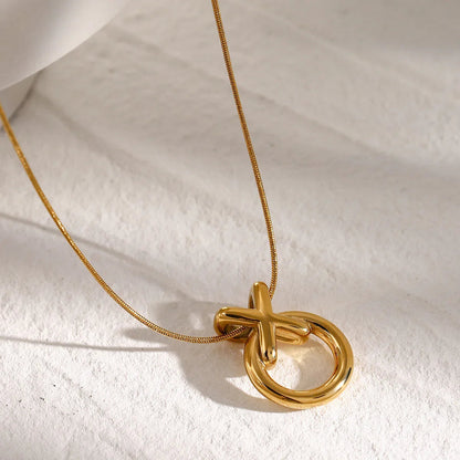 [Gaonasi]Anastasia Gold Necklace