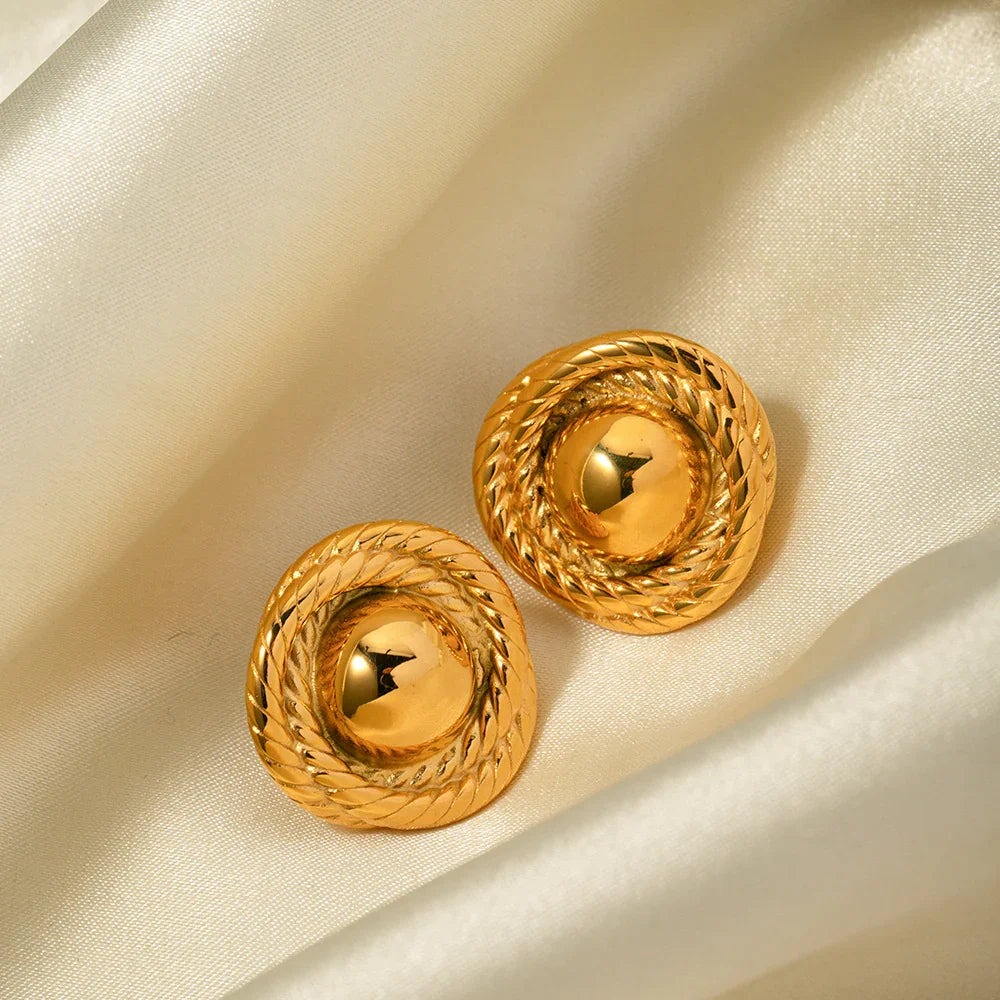 [Gaonasi]Ariadne Gold Earrings