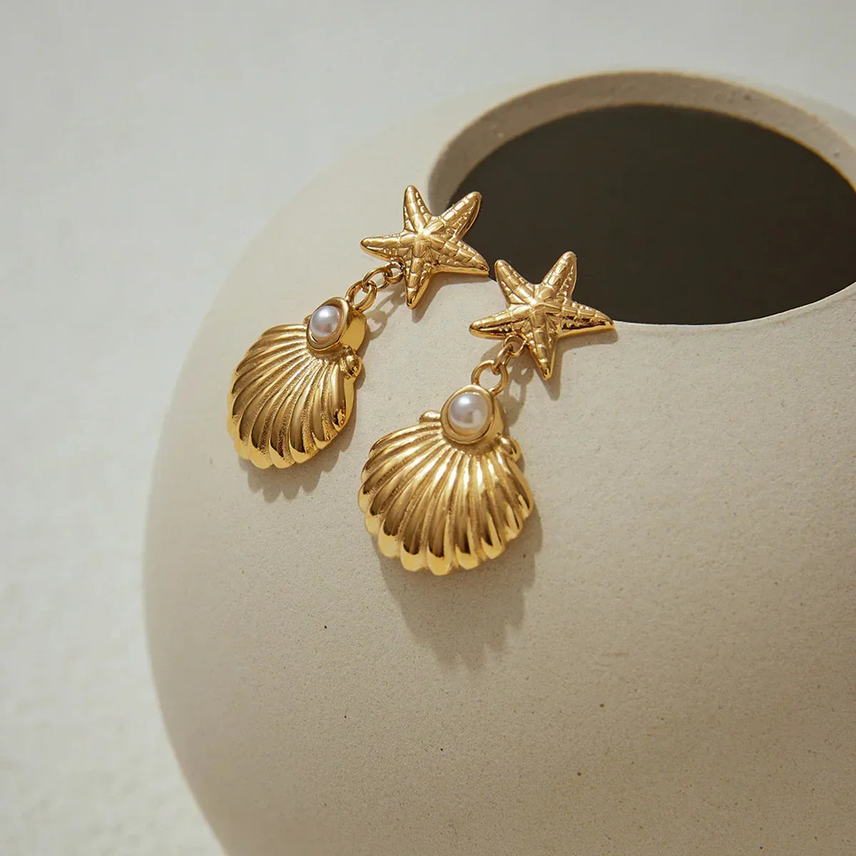 [Gaonasi]Bernadette Freshwater Pearl Earrings