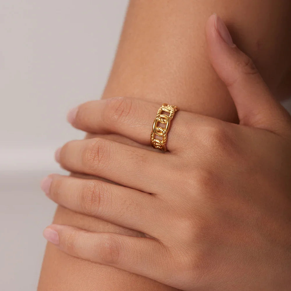 [Gaonasi]Harmony Gold Ring