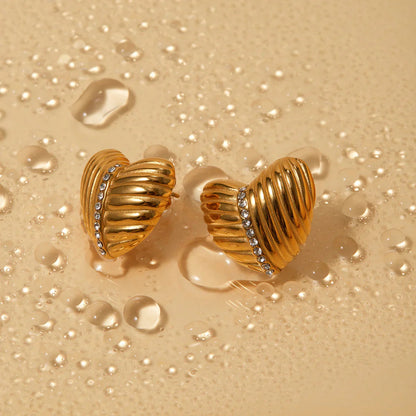 [Gaonasi]Selene Gold Earrings