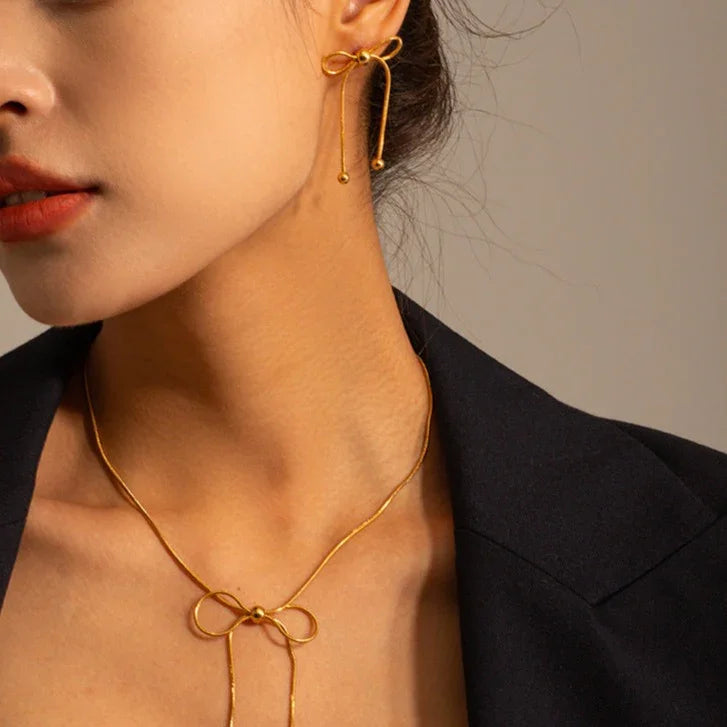 [Gaonasi]Annie Gold Earrings