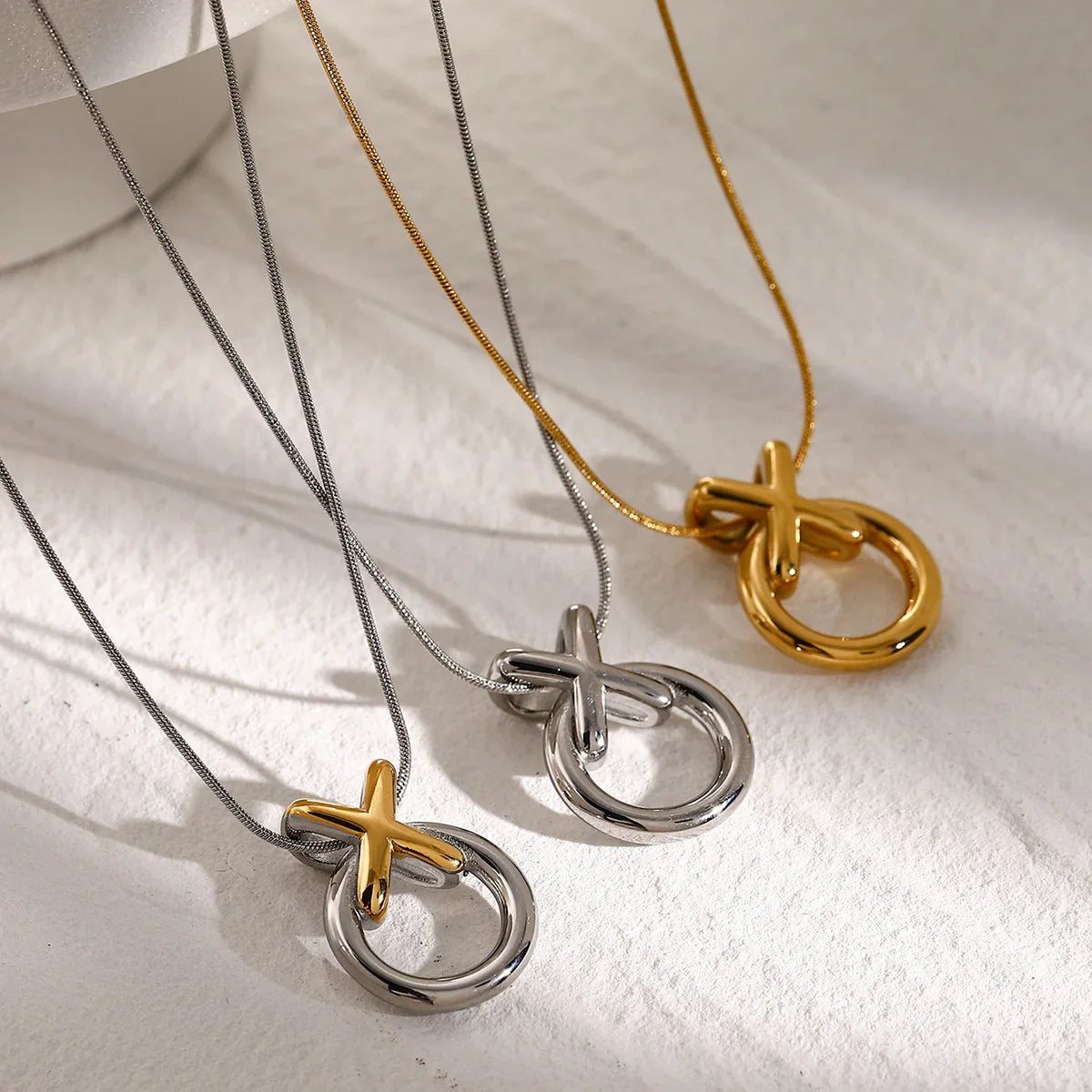 [Gaonasi]Anastasia Gold Necklace