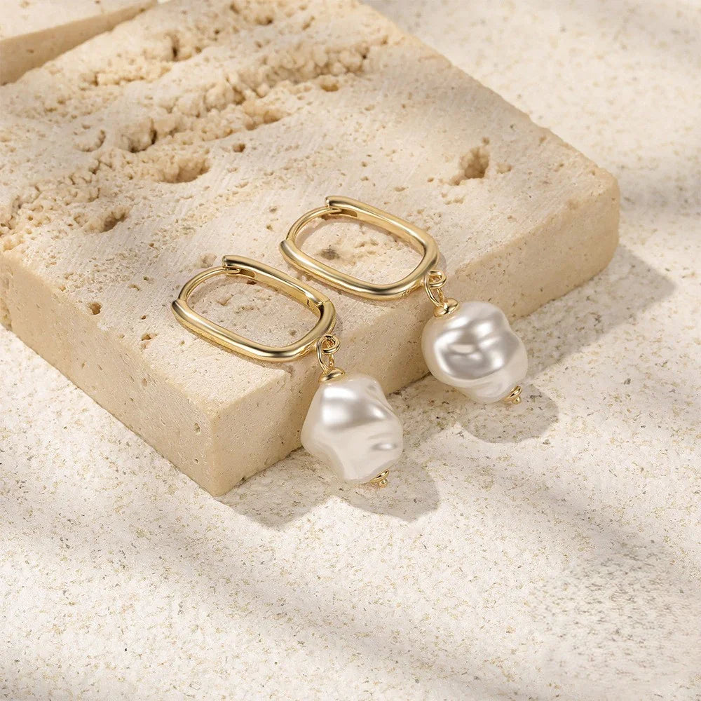 [Gaonasi]Denise Freshwater Pearl Earrings