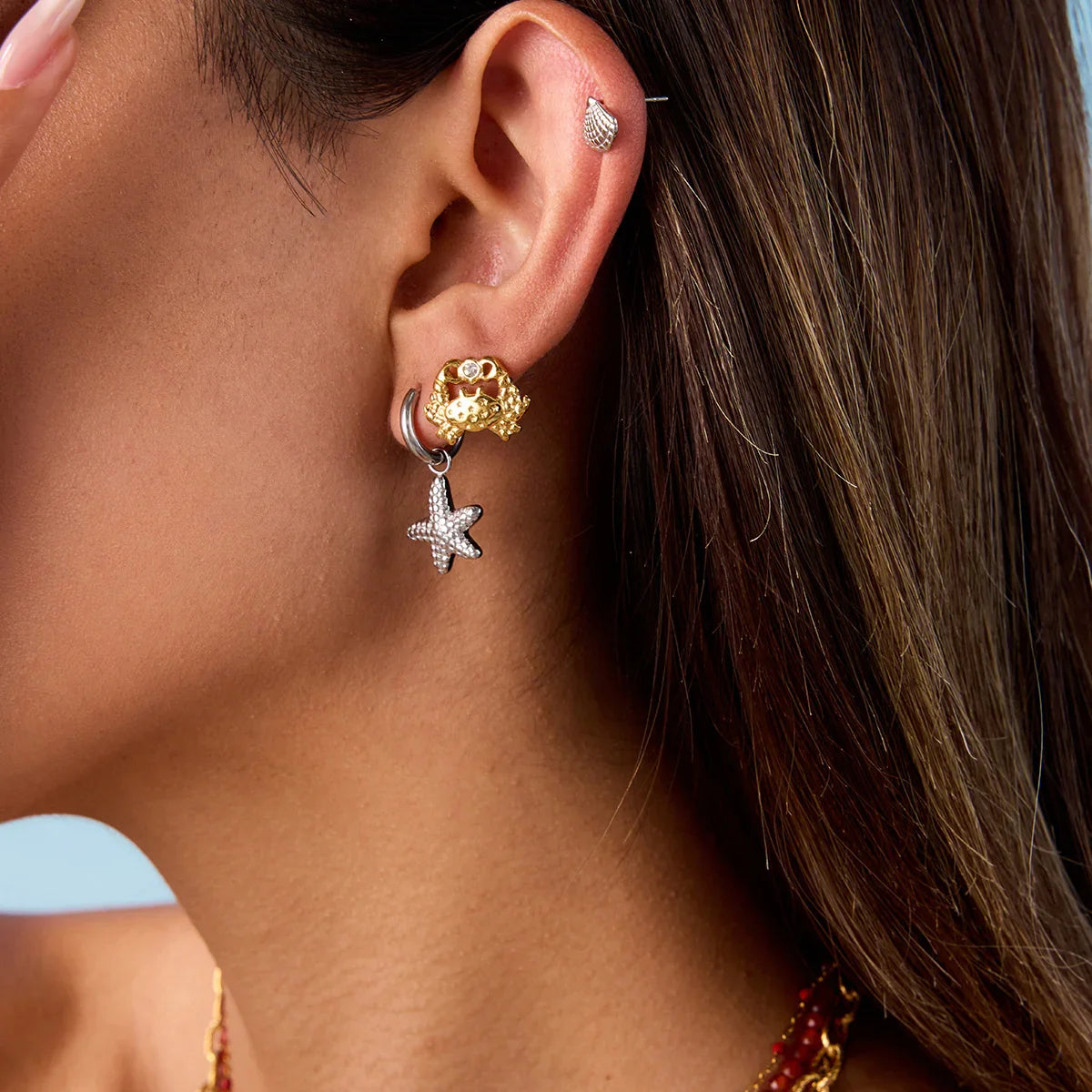 [Gaonasi]Cheyenne Seaside Essential Earrings Bundle