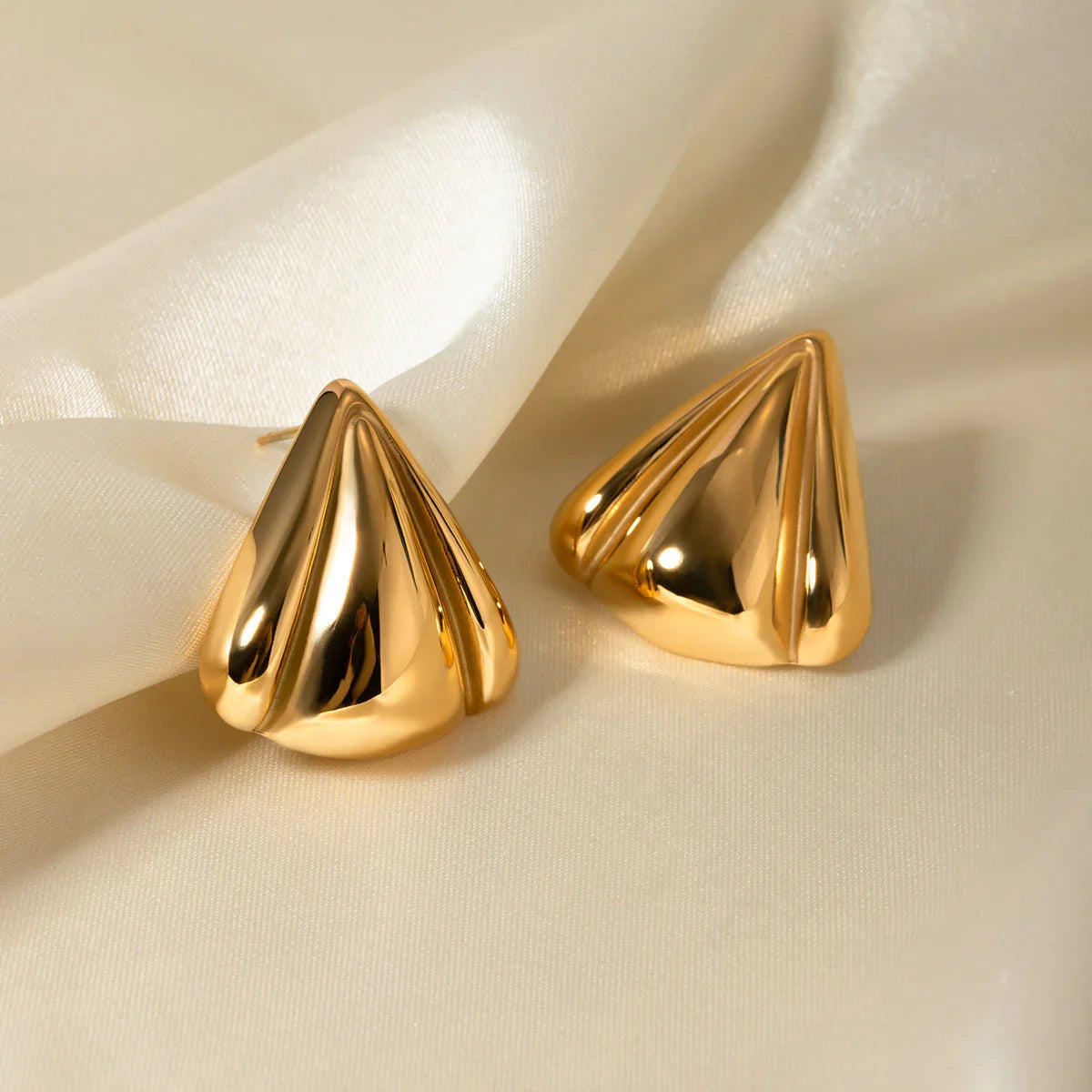 [Gaonasi]Jillian Vintage Gold Earrings