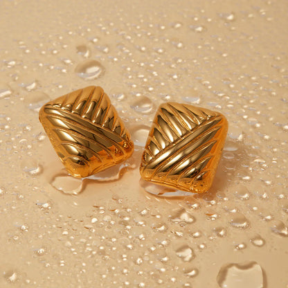 [Gaonasi]Inez Gold Earrings