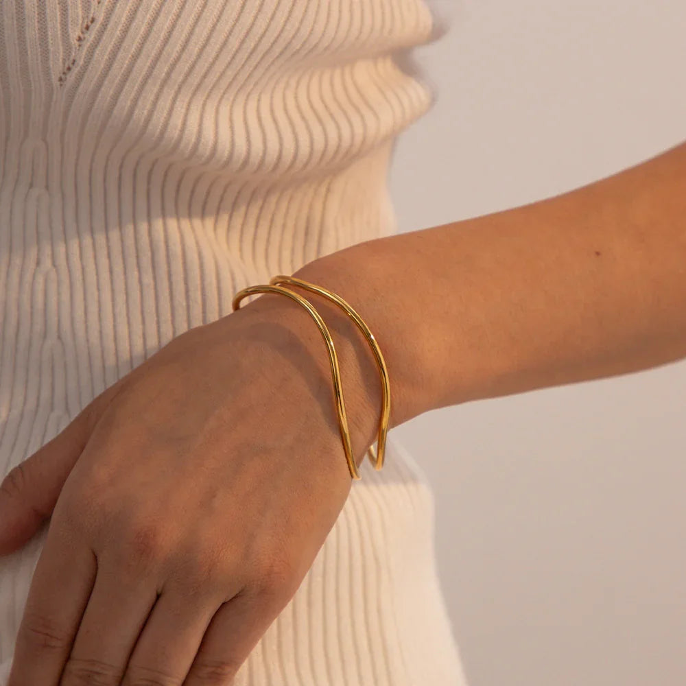[Gaonasi]Dakota Gold Bracelet
