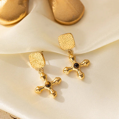 [Gaonasi]Della Gold Earrings