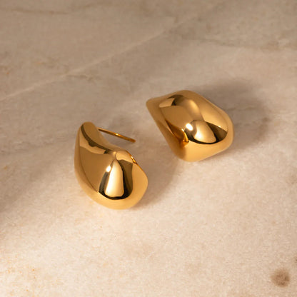 [Gaonasi]Selena Gold Earrings