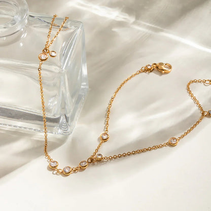 [Gaonasi]Elina Diamond Hand Chain