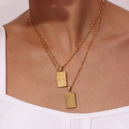 [Gaonasi]Dahlia Gold Necklace