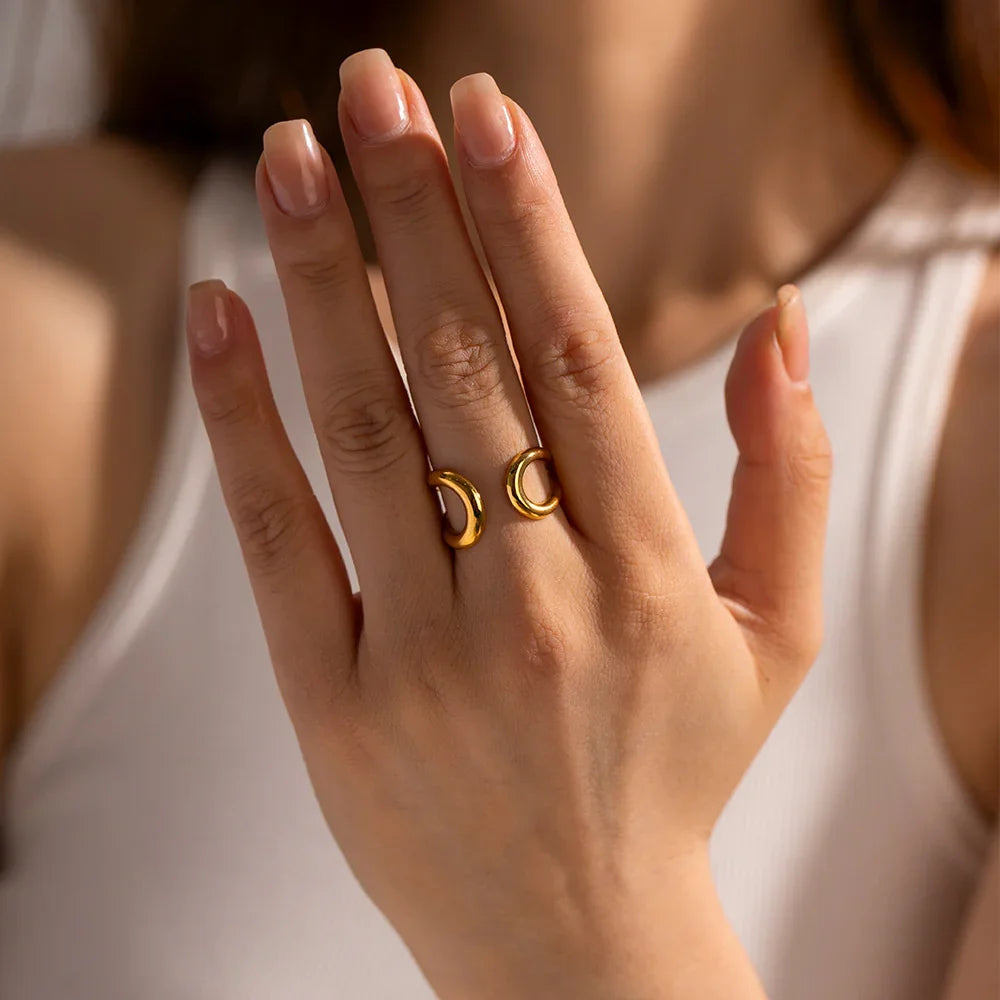 [Gaonasi]Jackie Twisted Band Ring