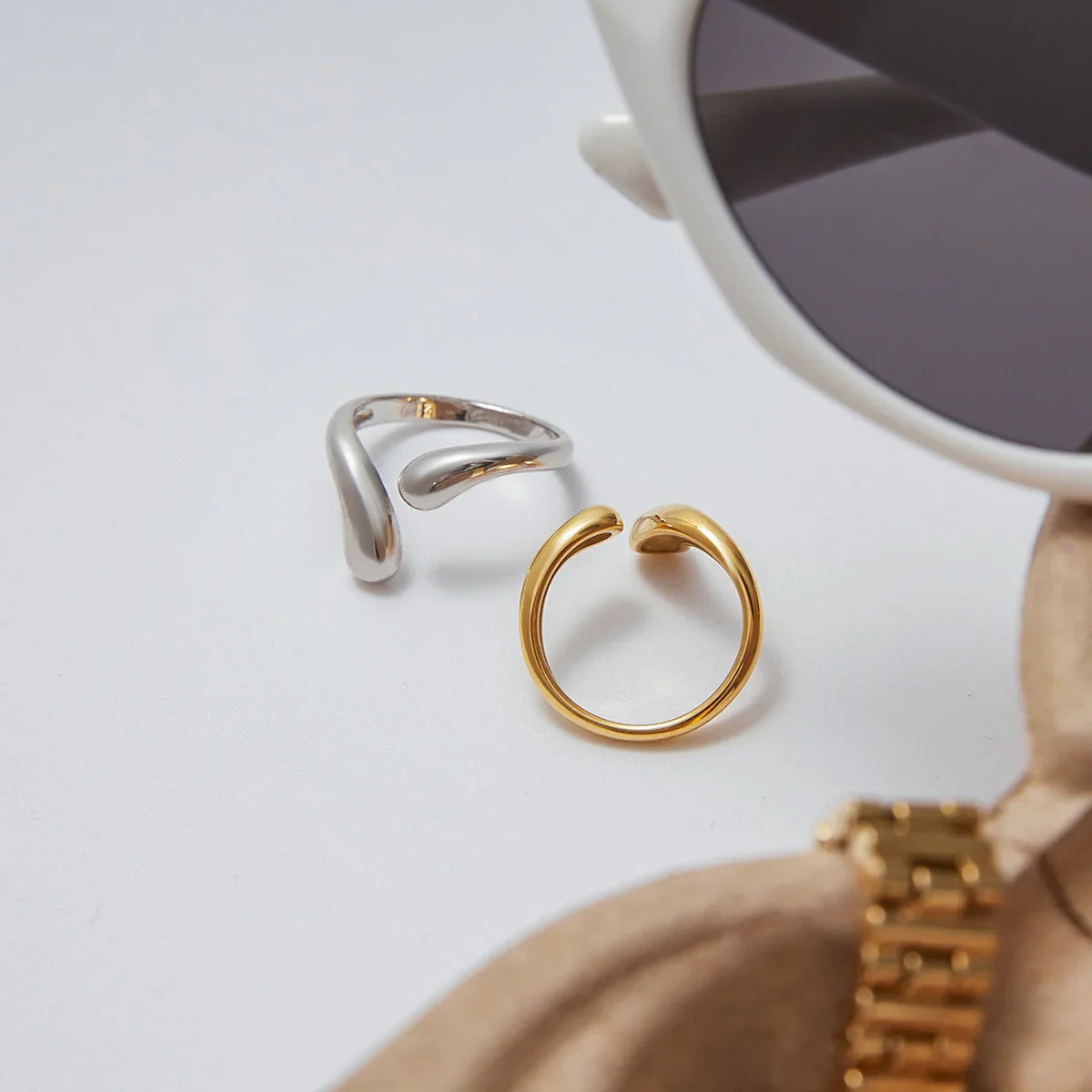 [Gaonasi]Diane Twisted Band Ring