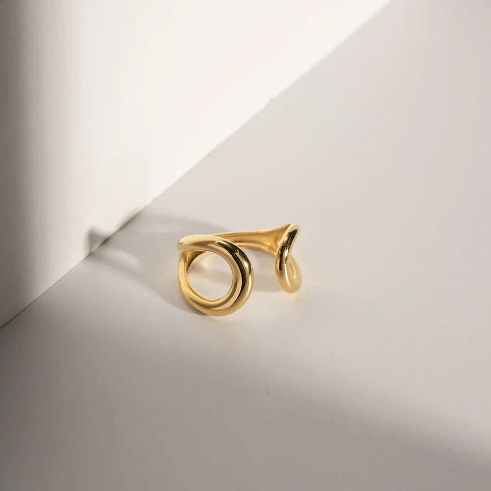 [Gaonasi]Jackie Twisted Band Ring