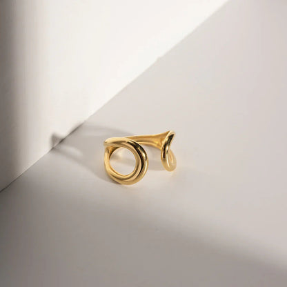 [Gaonasi]Jackie Twisted Band Ring