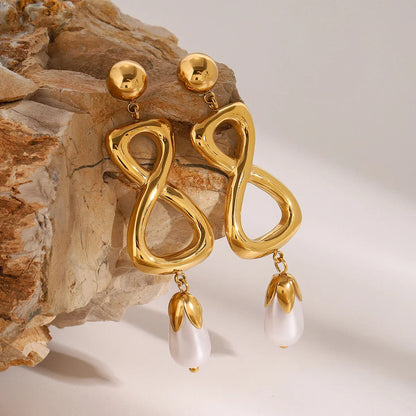 [Gaonasi]Kaylee Freshwater Pearl Earrings