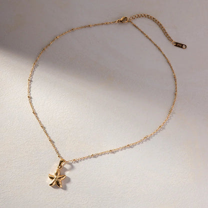 [Gaonasi]Emmie Gold Starfish Pendant