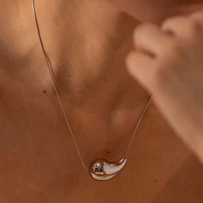 [Gaonasi]Sandra Drop Necklace