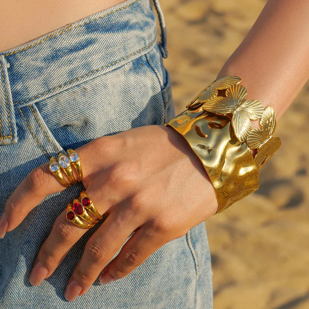[Gaonasi]Hope Gold Bangle