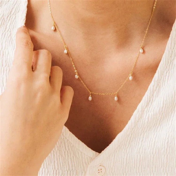 [Gaonasi]Freeda Freshwater Pearl Necklace