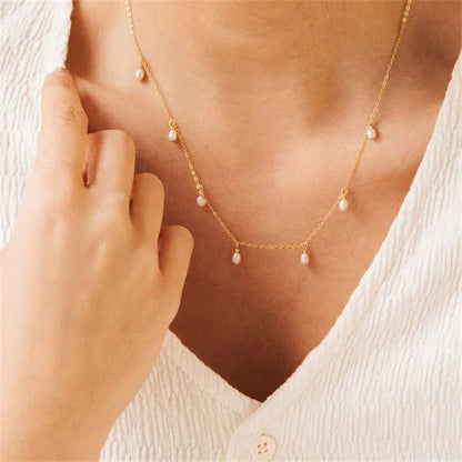 [Gaonasi]Freeda Freshwater Pearl Necklace