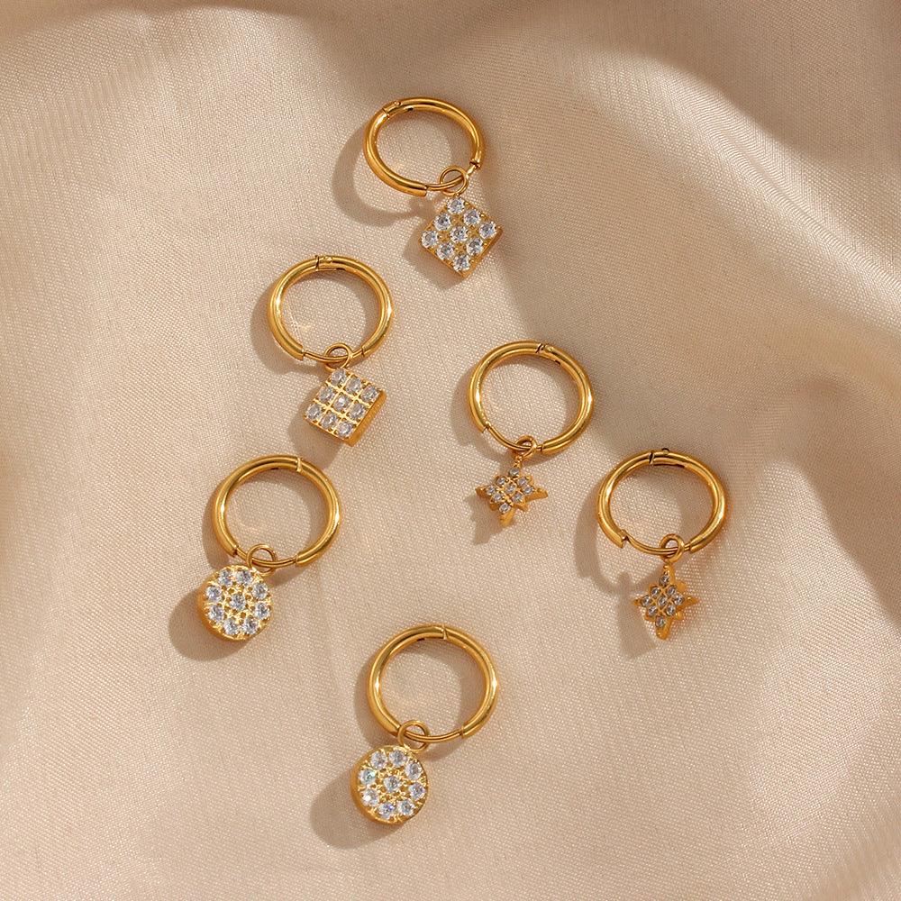 [Gaonasi]Margaret Gold Earrings