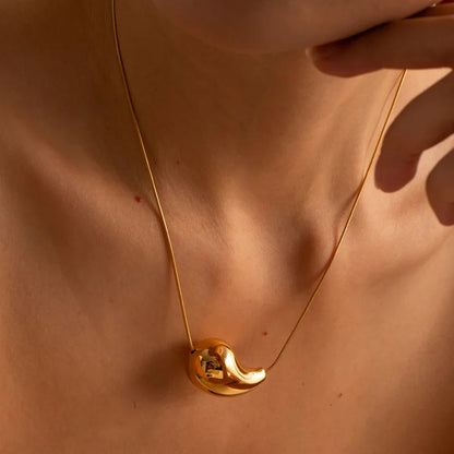 [Gaonasi]Sandra Drop Necklace