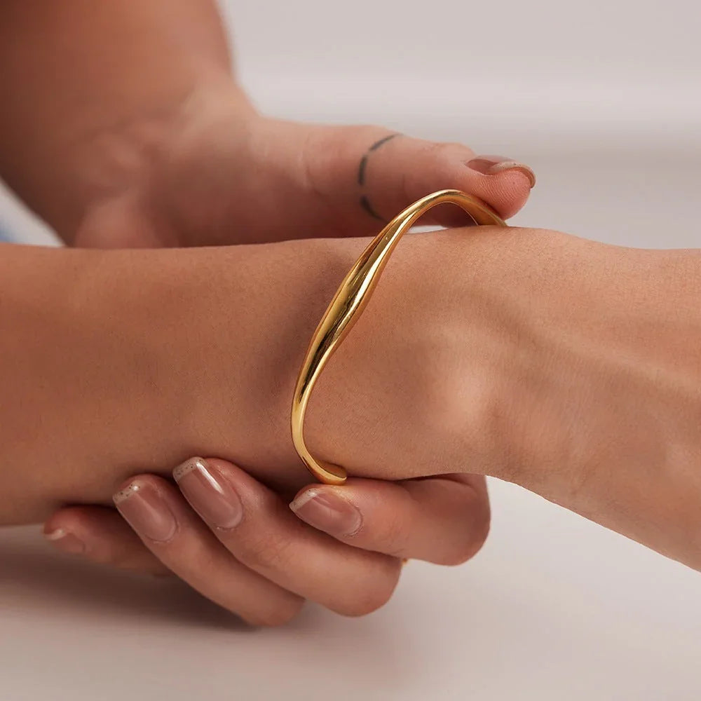 [Gaonasi]Tiffany Gold Bangle