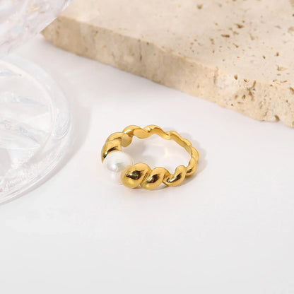 [Gaonasi]Scarlett Freshwater Pearl Ring