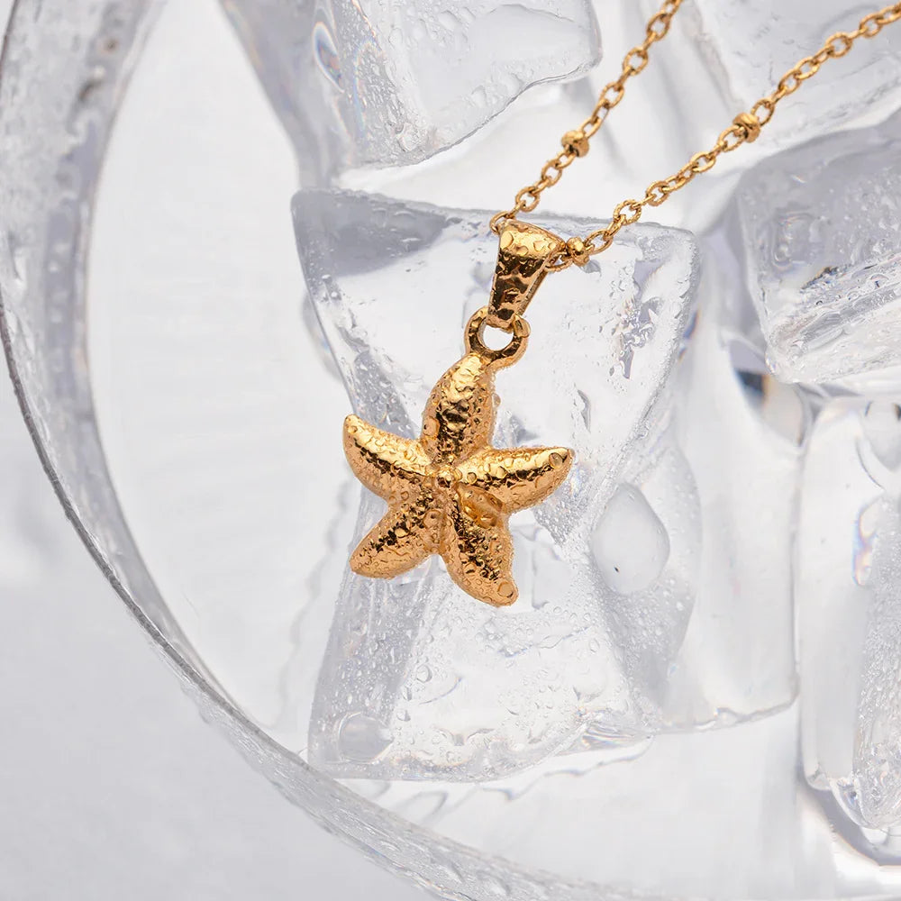 [Gaonasi]Emmie Gold Starfish Pendant