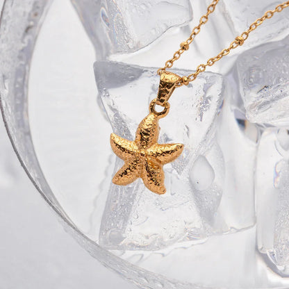 [Gaonasi]Emmie Gold Starfish Pendant