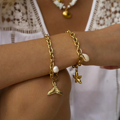 [Gaonasi]Caspian Gold Bracelet
