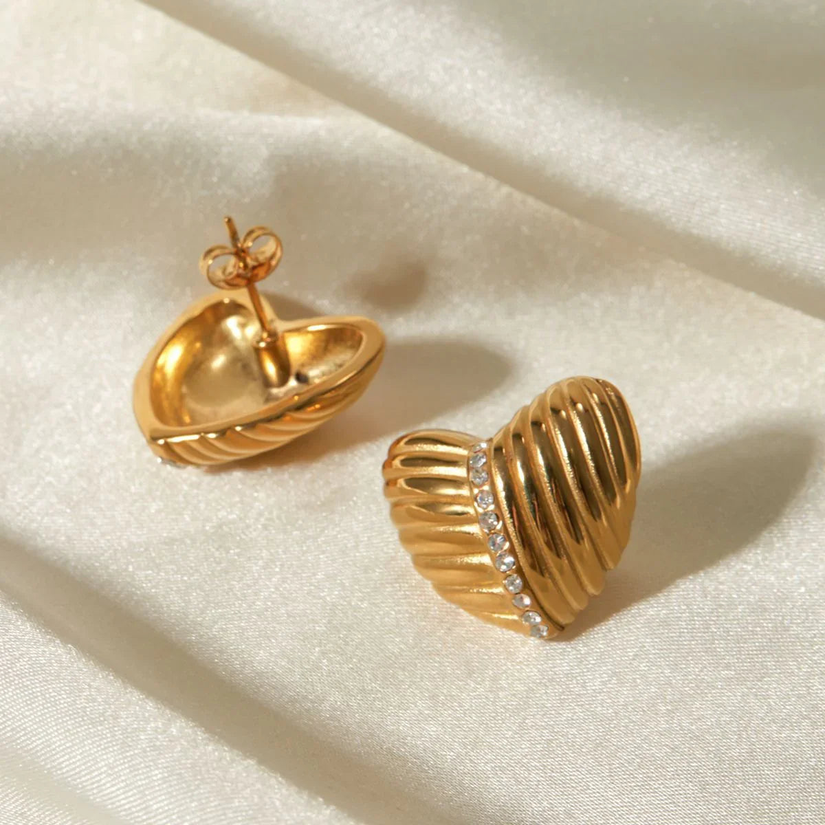 [Gaonasi]Selene Gold Earrings